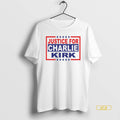 Official Justice For Charlie Kirk White