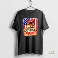 Official Justice For Peanut The Squirrel Peanut Squirrel Maga Black