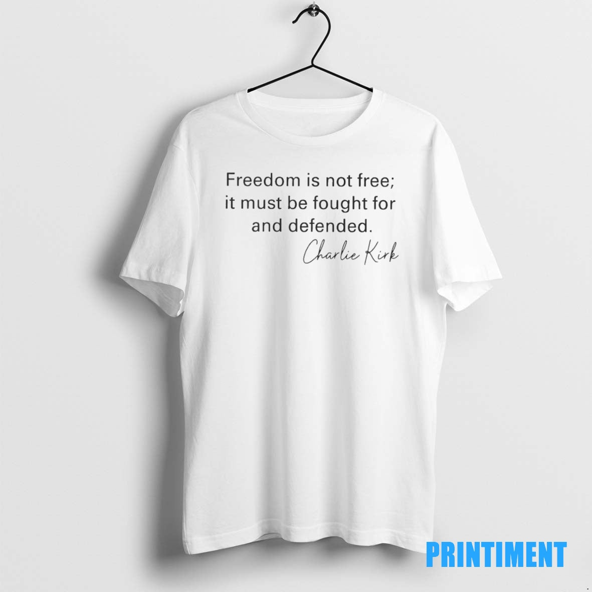 Official Justice For Charlie Kirk Freedom Is Not Free Tee Sweater