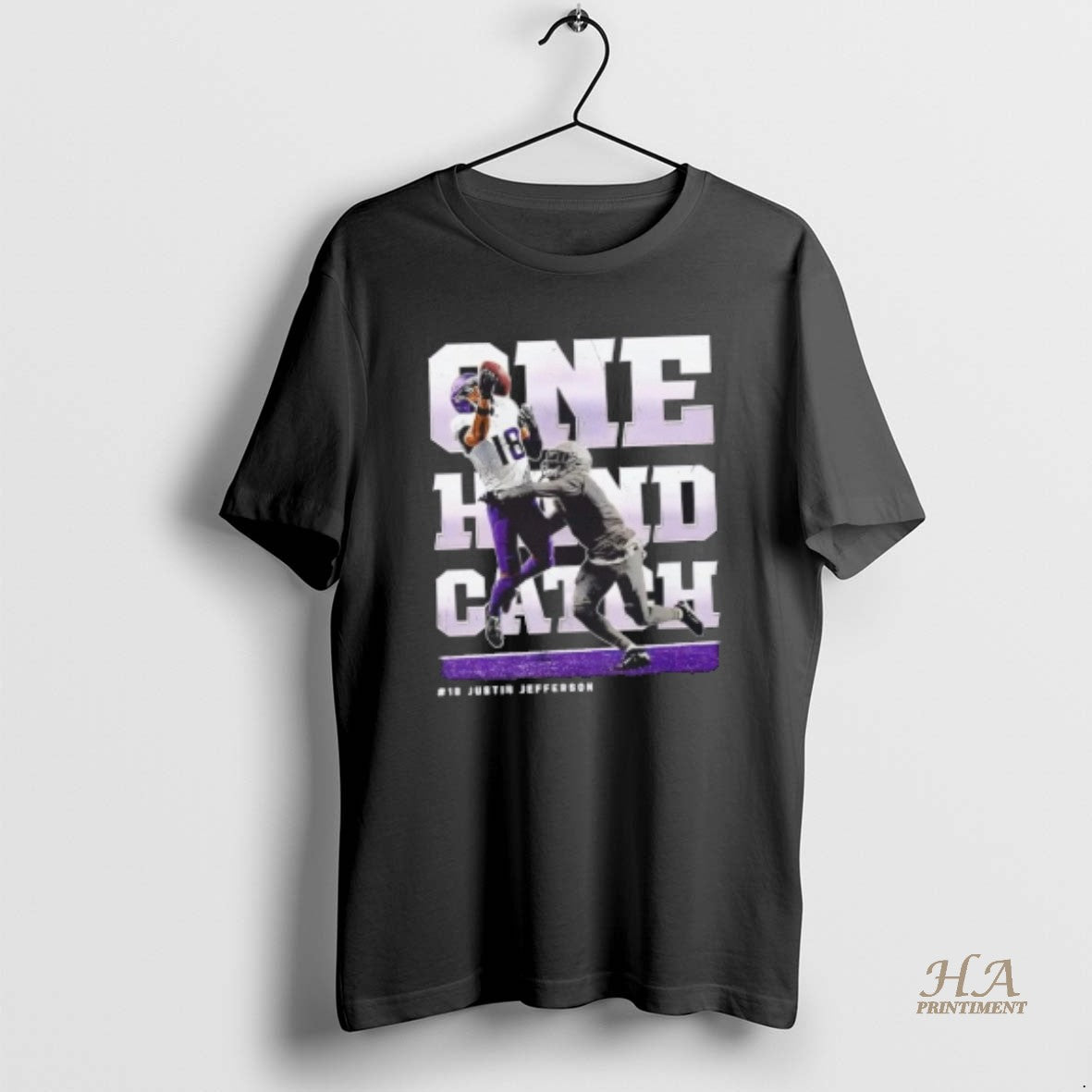 Official Justin Jefferson Minnesota Vikings One Hand Catch