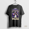 Official Justin Jefferson Picture Collage Signature Minnesota Vikings Shirt