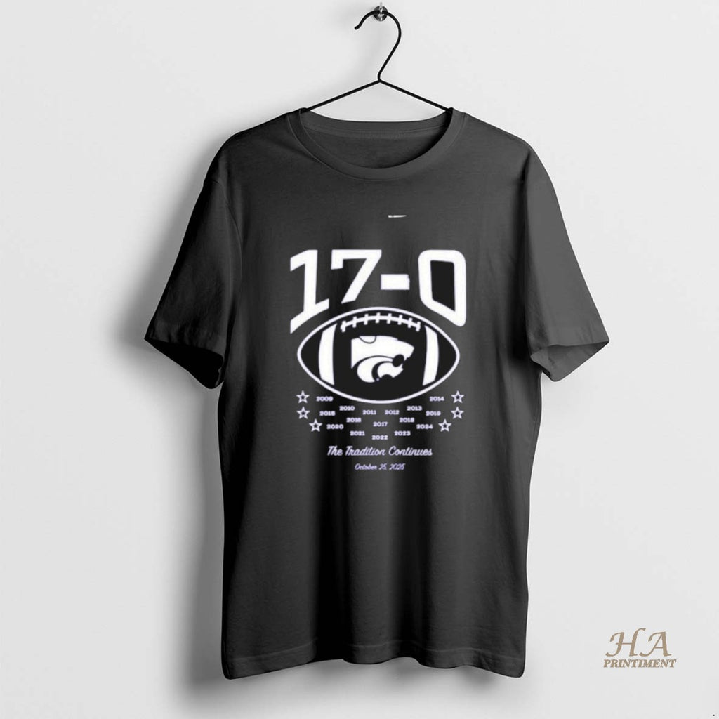 Official K State Wildcats Football 17 0 Vs Kansas