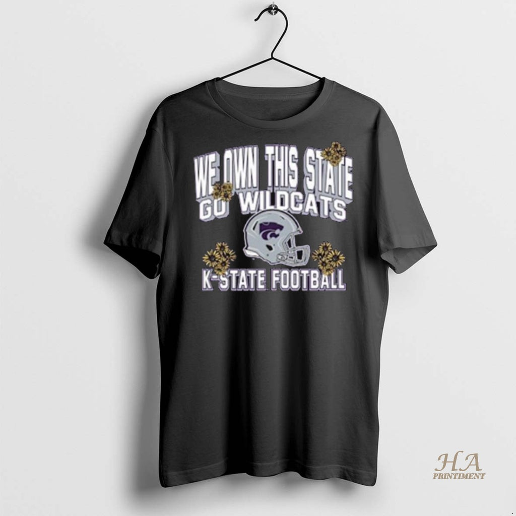 Official K State Wildcats We Own This State Go Wildcats Long Sleve Shirt