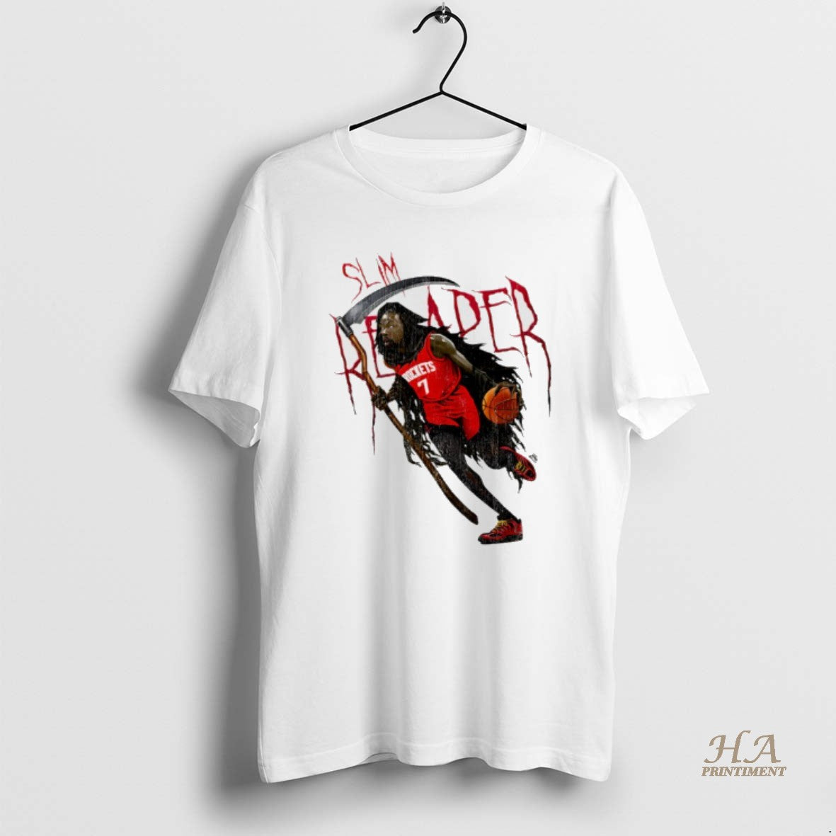 Official Kd Slim Reaper Kevin Durant Houston Rockets