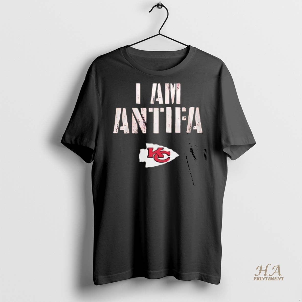 Official Kansas City Chiefs I Am Antifa Against Fascism Shirt