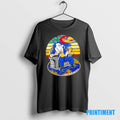 Official Kansas Jayhawks X Santa Claus Christmas Vintage Tee Sweater