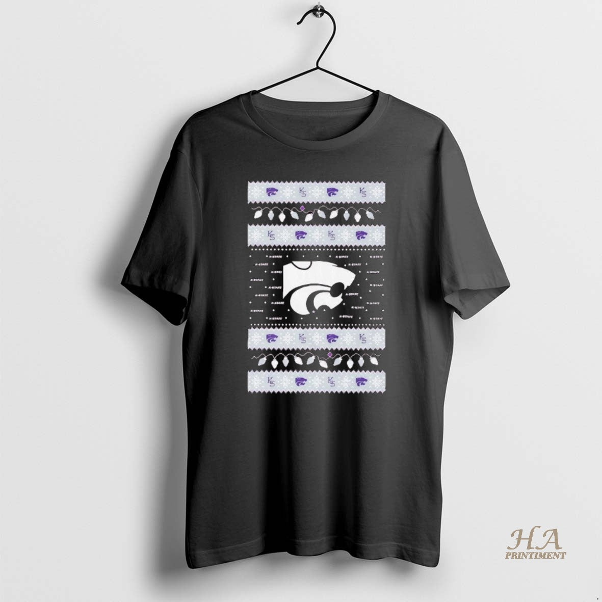Official Kansas State Wildcats Ugly Christmas Light