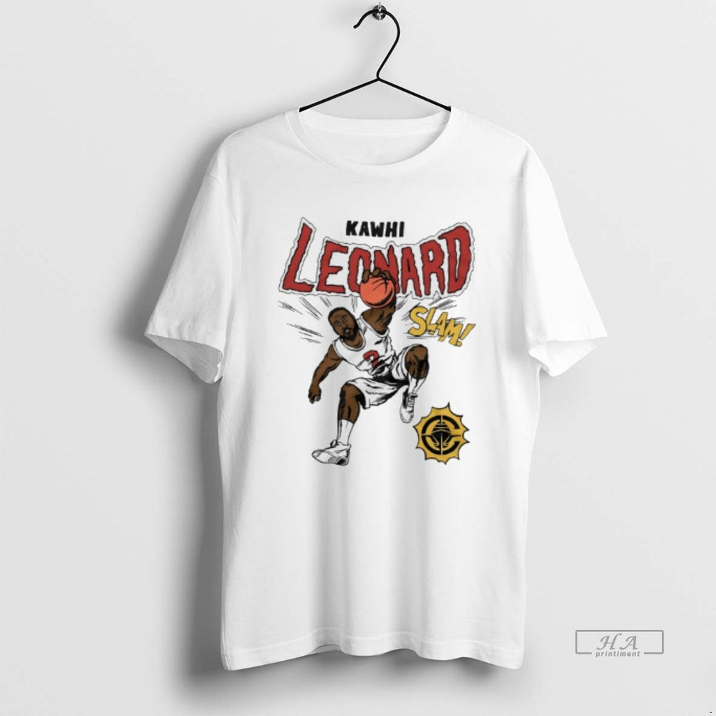 Official Kawhi Leonard La Clippers Comic Book Graphic
