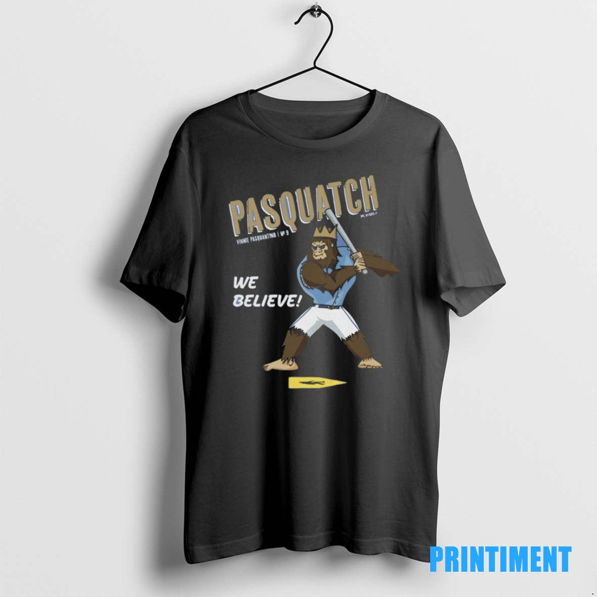 Official Kc Royals Pasquatch We Believe Tee Sweater