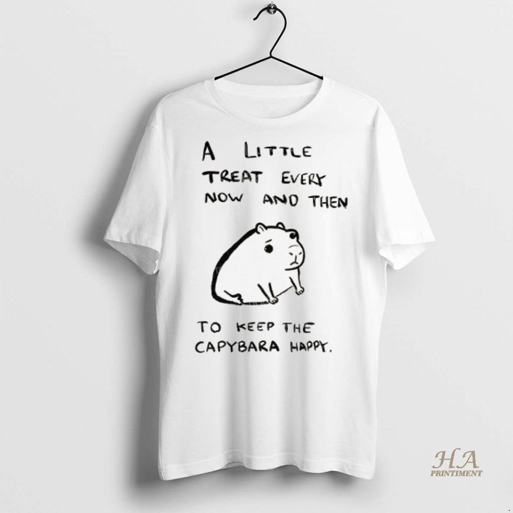 Official Keep Capybara Happy A Little Treat Every Now And Then To Keep The Capybara