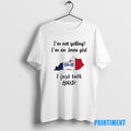 Official Kentucky Map Im Not Yelling Im An Iowa Girl I Just Talk Loud Tee