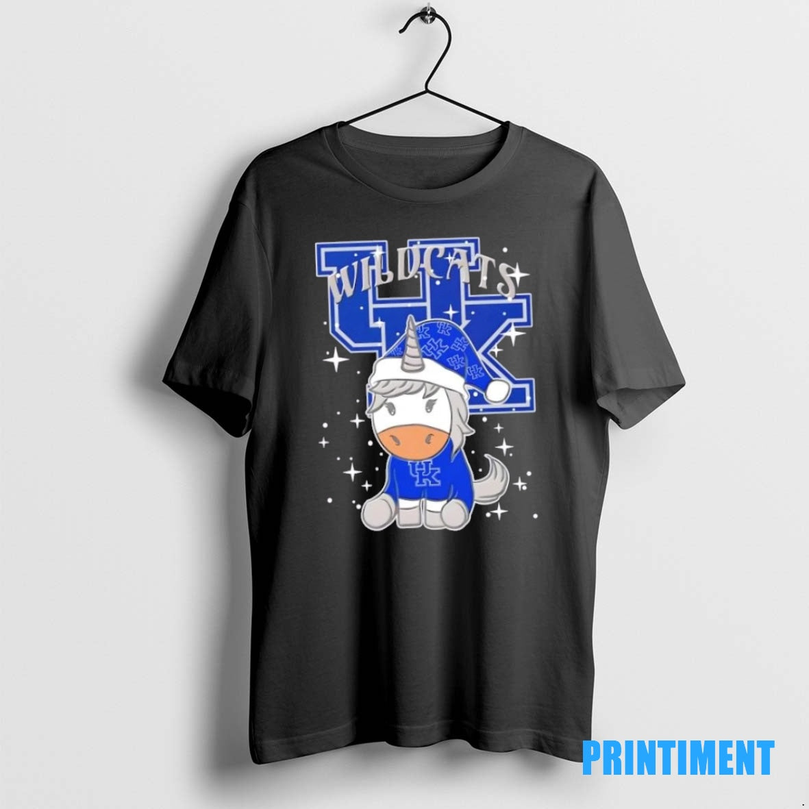 Official Kentucky Wildcats Football X Unicorn Merry Christmas Tee Sweater