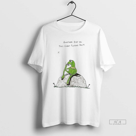Official Kermit The Frog Smoking Another Day On This Giant Fucking Rock