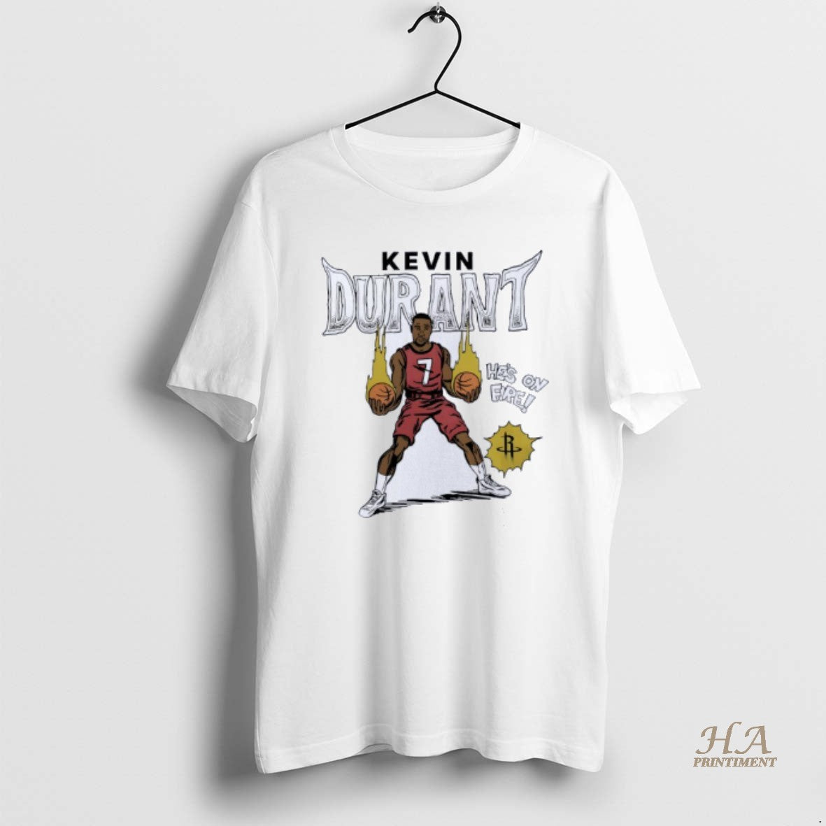 Official Kevin Durant Houston Cockets Basketball Comic