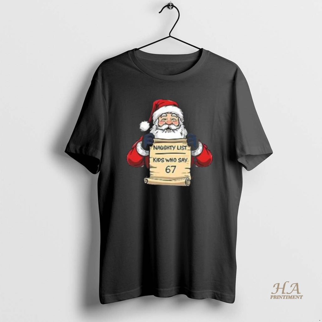 Official Kids Who Say 67 Santa Christmas 2025