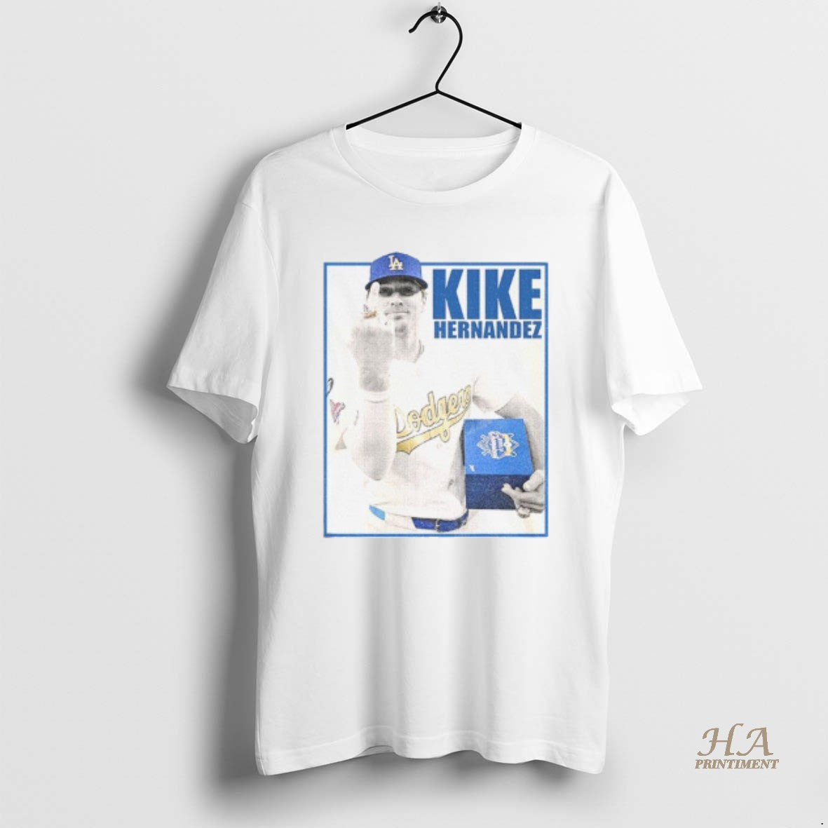 Official Kike Hernandez Funny Middle Finger Vintage