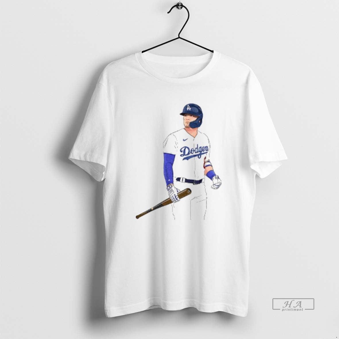 Official Kike Hernandez Los Angeles Dodgers 18 Pitcher Graphic