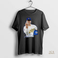 Official Kike Hernandez Middle Finger Los Angeles Dodgers Mlb Baseball Meme Signature