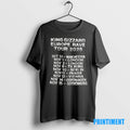 Official King Gizzard Europe Rave Tour 2025 Tee Sweater