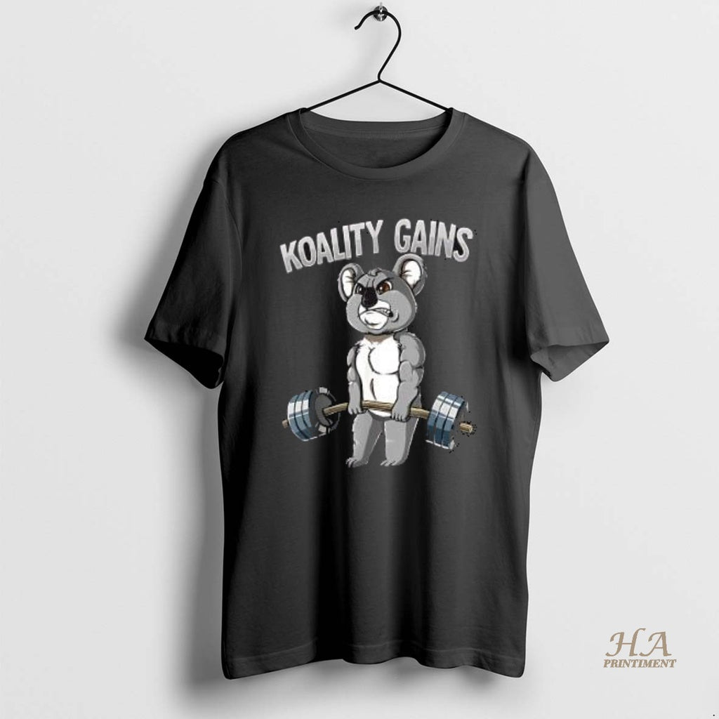 Official Koality Gains Koala Gym Bodybuilding Vintage Gym