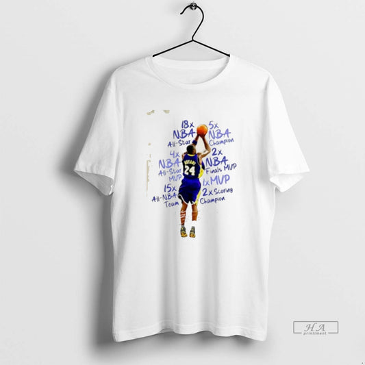 Official Kobe Bryant 18x Nba All Star 5x Nba Champion Signature