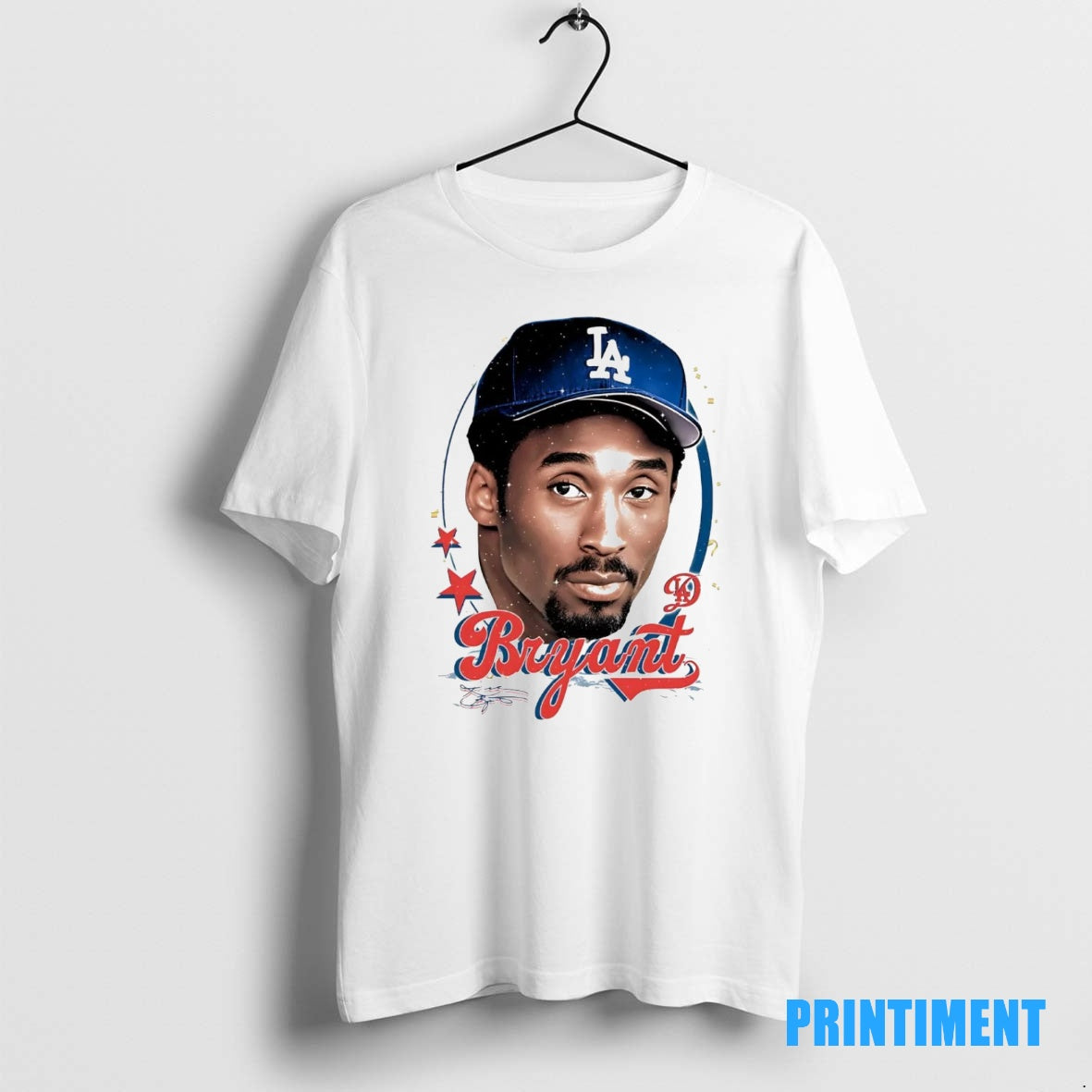 Official Kobe Bryant Portrait Los Angeles Dodgers Tee Sweater