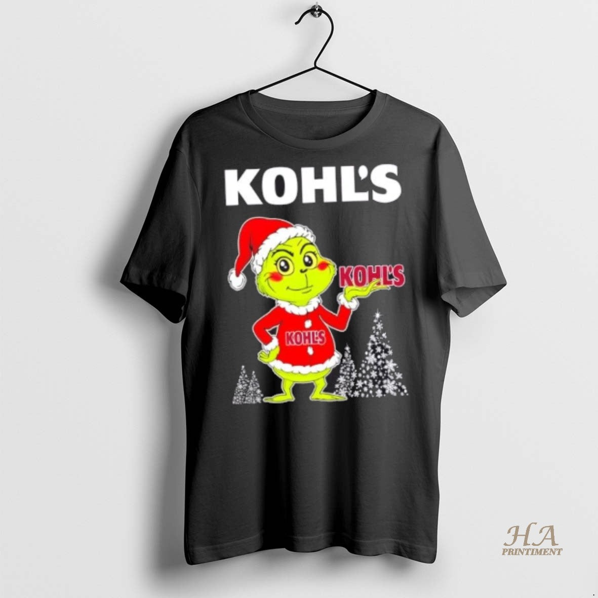 Official Kohls And Grinchmas Christmas Tree Shirt