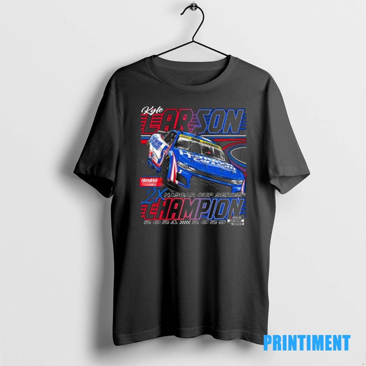 Official Kyle Larson 2025 Nascar Cup Series Champion Xtreme Tee Sweater