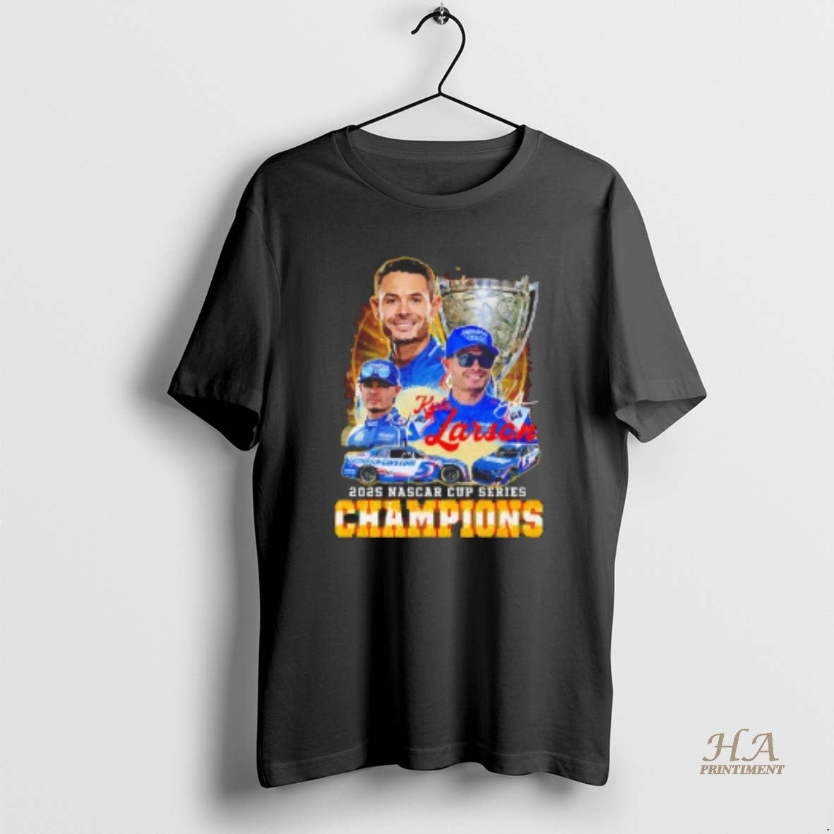 Official Kyle Larson 2025 Nascar Cup Series Champions Blackshirt