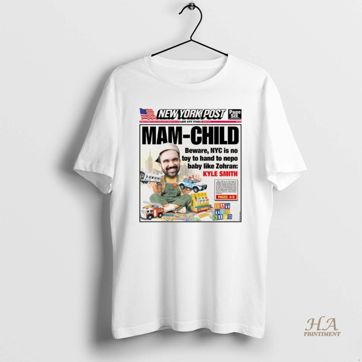Official Kyle Smith Man Child New York Post