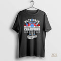 Official La Dodgers 9 Time World Series Champions 2025 Back To Back City Skyline