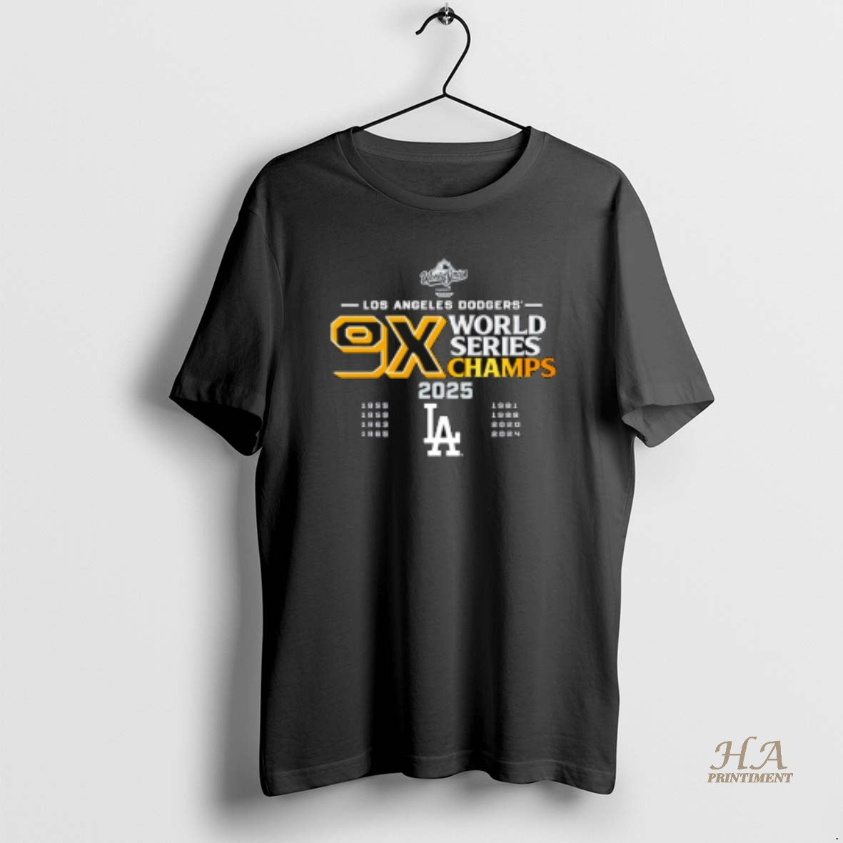 Official La Dodgers 9x World Series Champions 2025