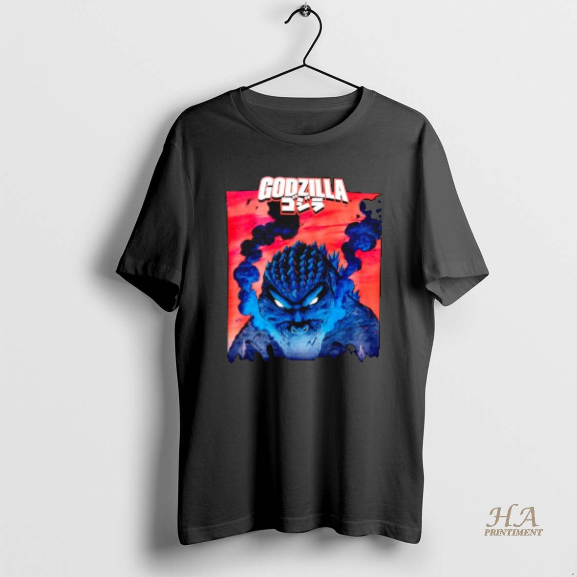 Official Lc Godzilla Rage Staple Graphic