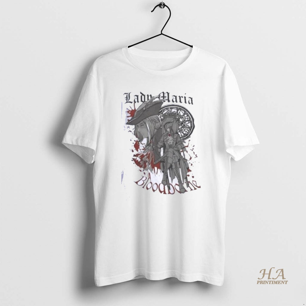 Official Lady Maria Bloodborne Hidetaka Miyazaki Game Shirts