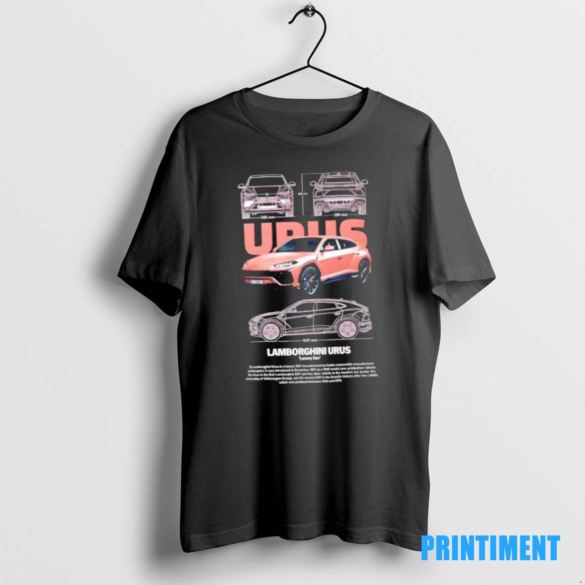 Official Lamborghini Urus Luxury Suv Car Tee Sweater