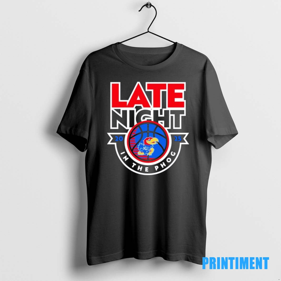 Official Late Night At The Phog 2025 Kansas Jayhawks Basketball Tee Sweater