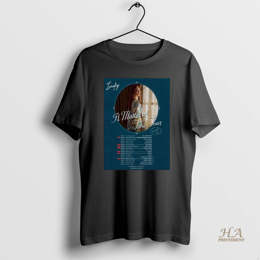 Official Laufey A Matter Of Time New Tour Uk Eu 2025 Long Sleve
