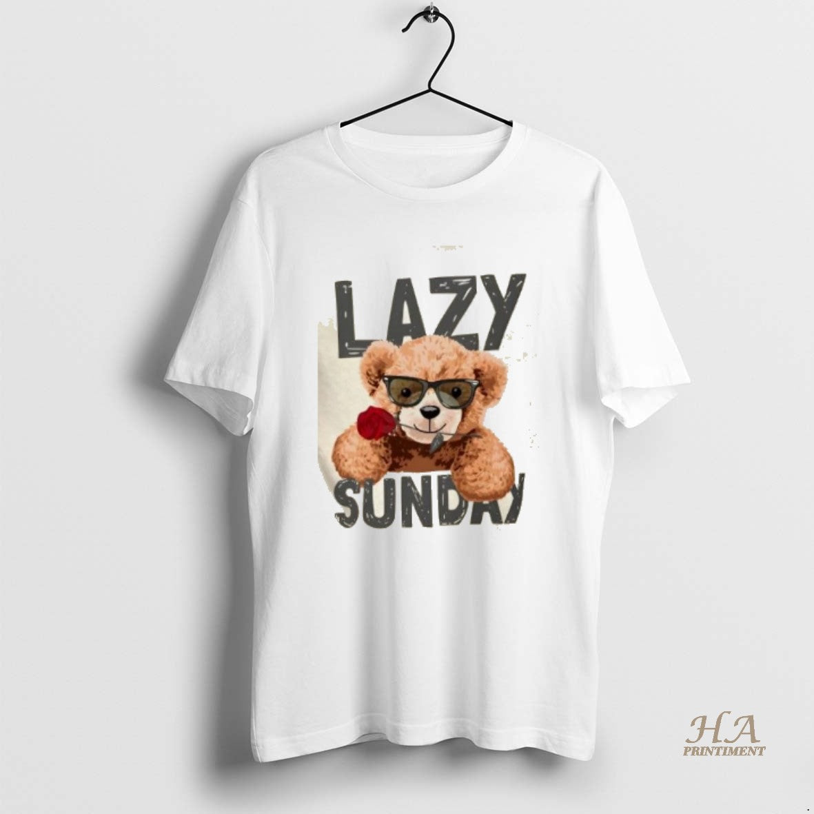 Official Lazy Sunday Teddy Bear Cute Chill Day