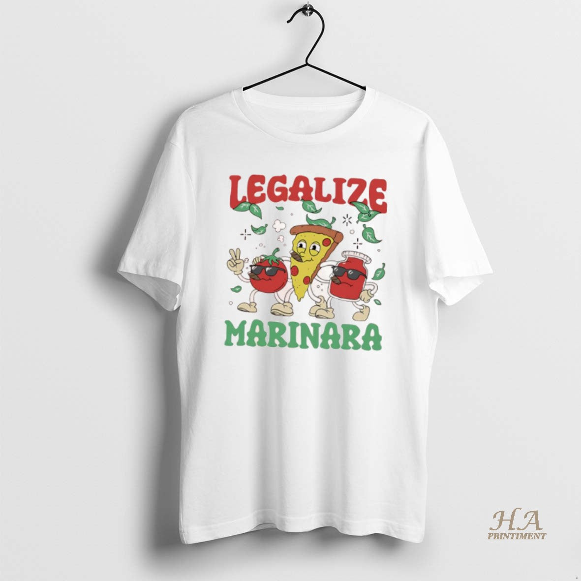 Official Legalize Marinara Pizza Tomato Smoking