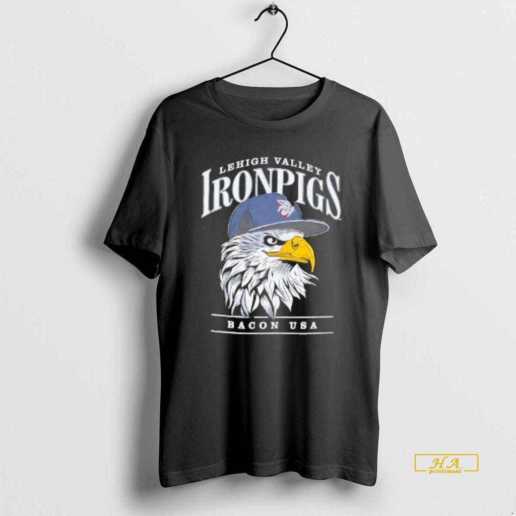 Official Lehigh Valley Ironpigs Eagle Bacon Usa