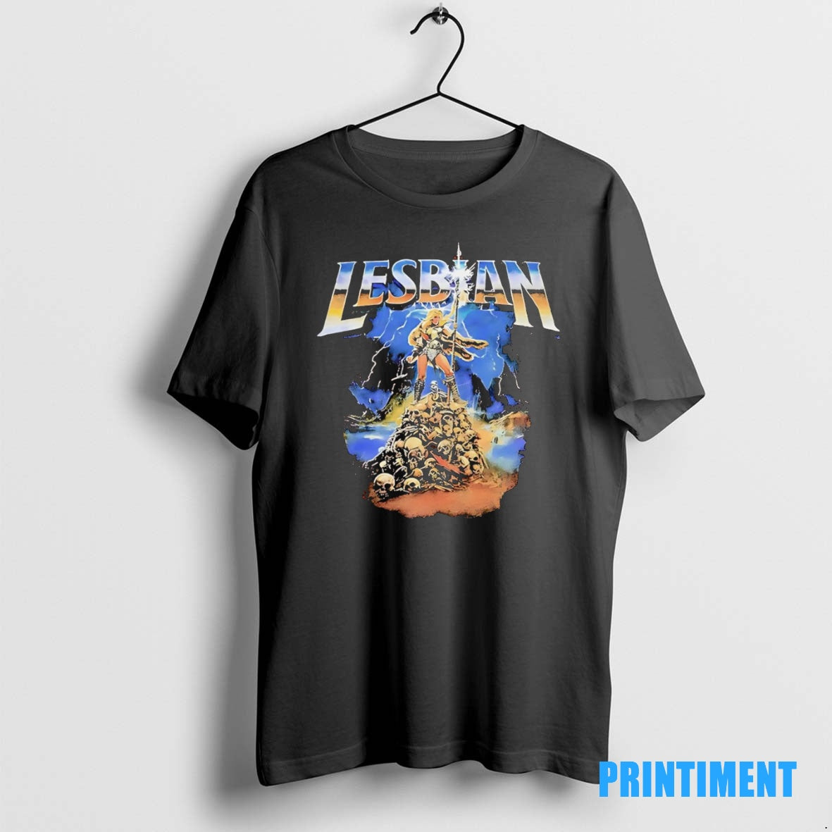 Official Lesbian Warrior Princess Dark Fantasy Lgbt Tee Sweater