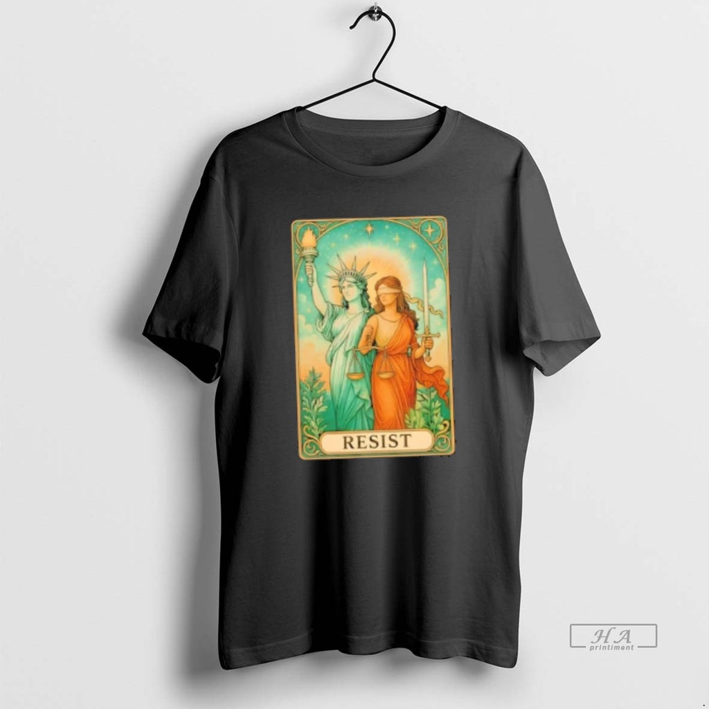 Official Liberty Of Statue Women Resist Tarot Card