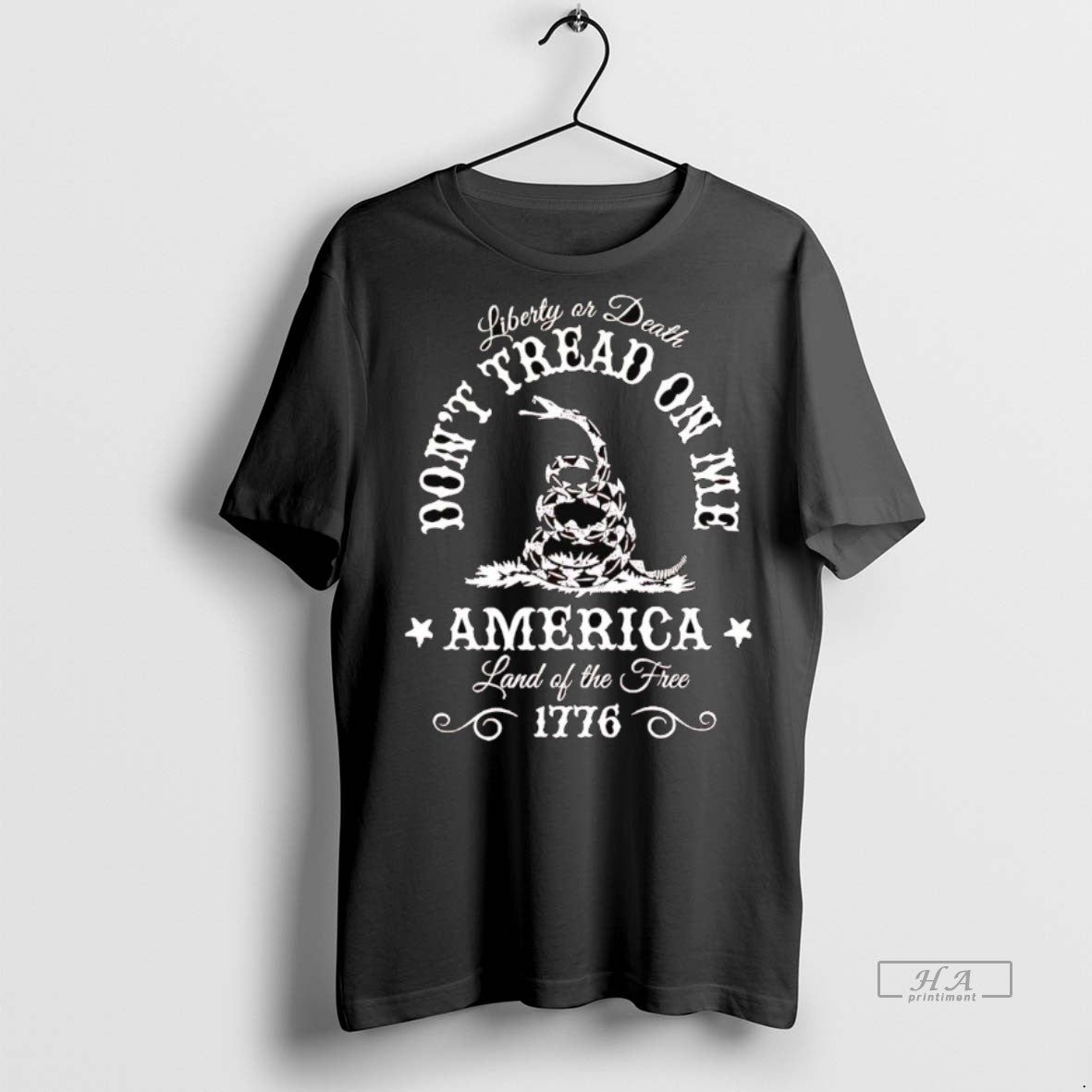 Official Liberty Of Death Dont Tread On Me America Land Of The Free Shirt