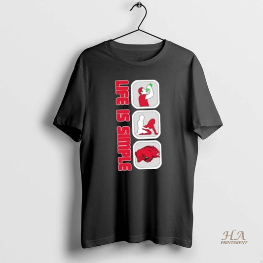 Official Life Is Simple Arkansas Razorbacks