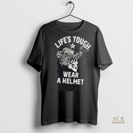 Official Lifes Touch Wear A Helmet Shirt