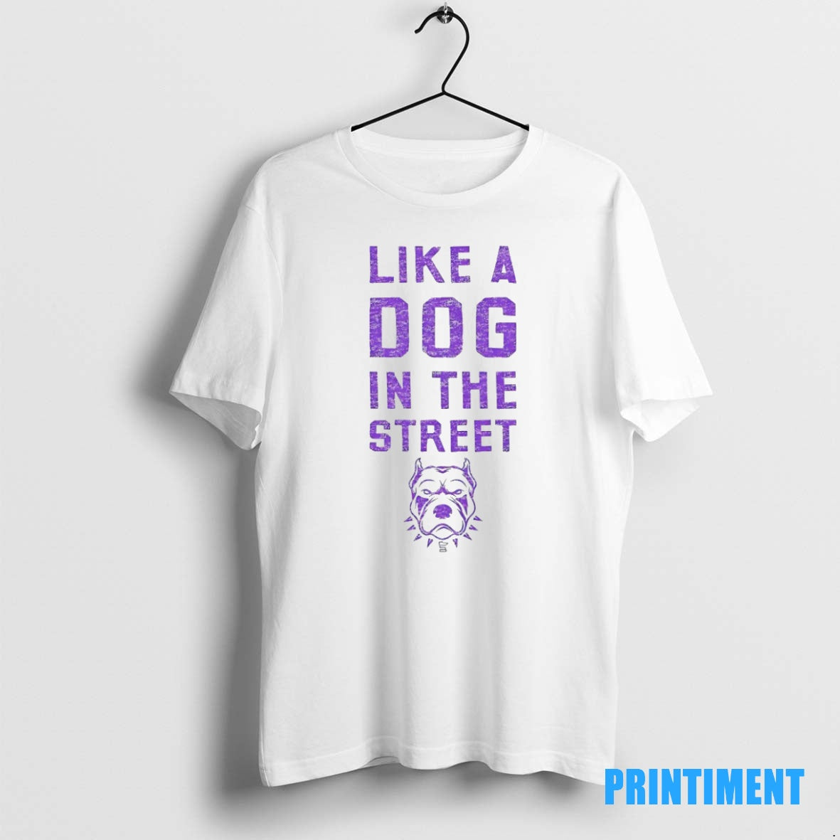 Official Like A Dog In The Street Pitbull Tee Sweater