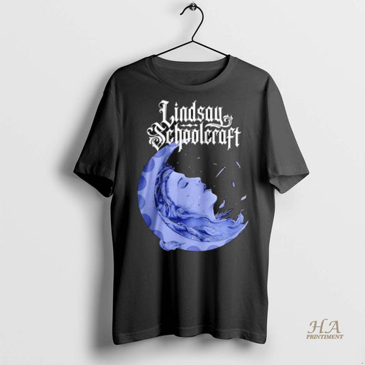 Official Lindsay Schoolcraft Crescent Moon Woman Shirt