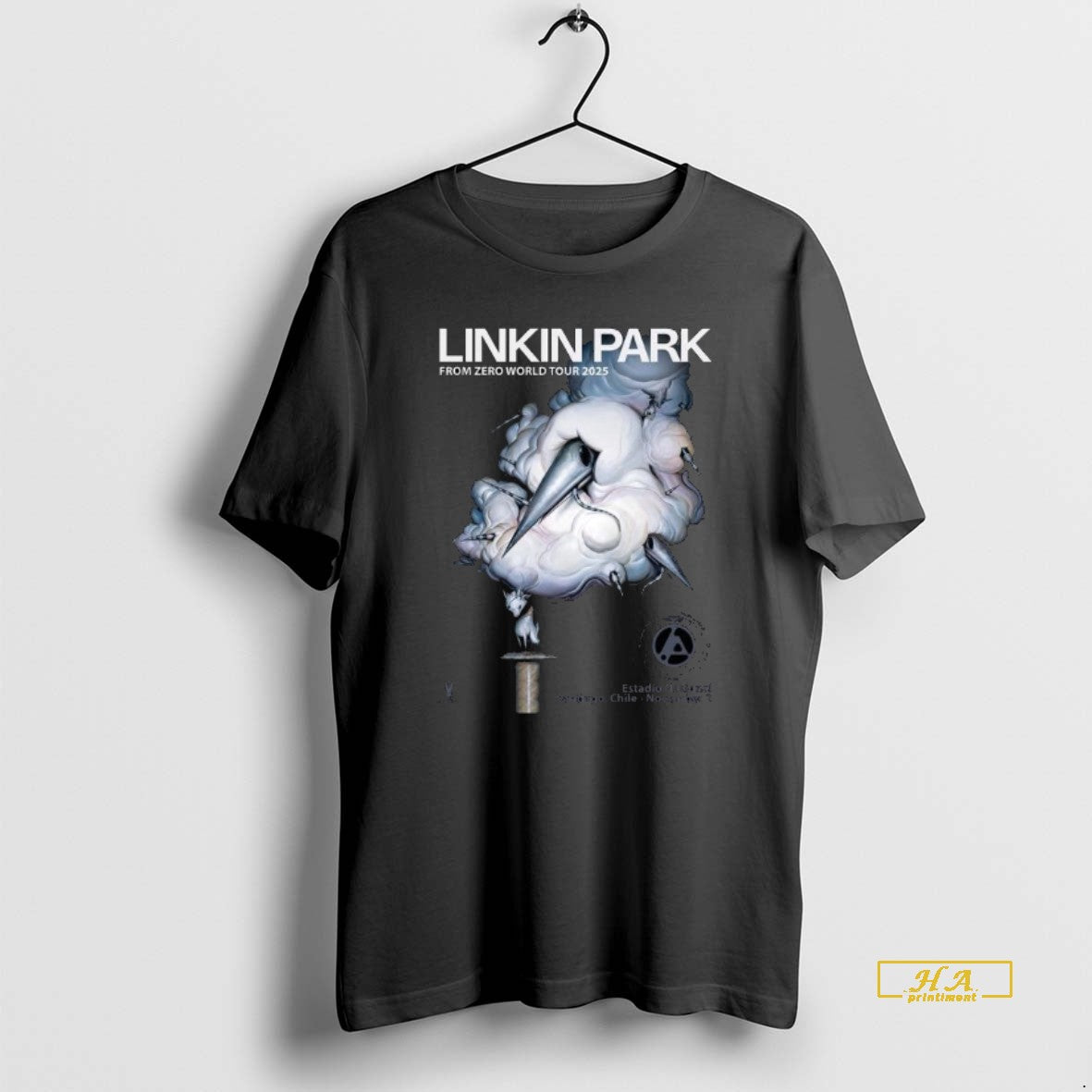 Official Linkin Park From Zero World Tour Santiago Chile At Estadio National On November