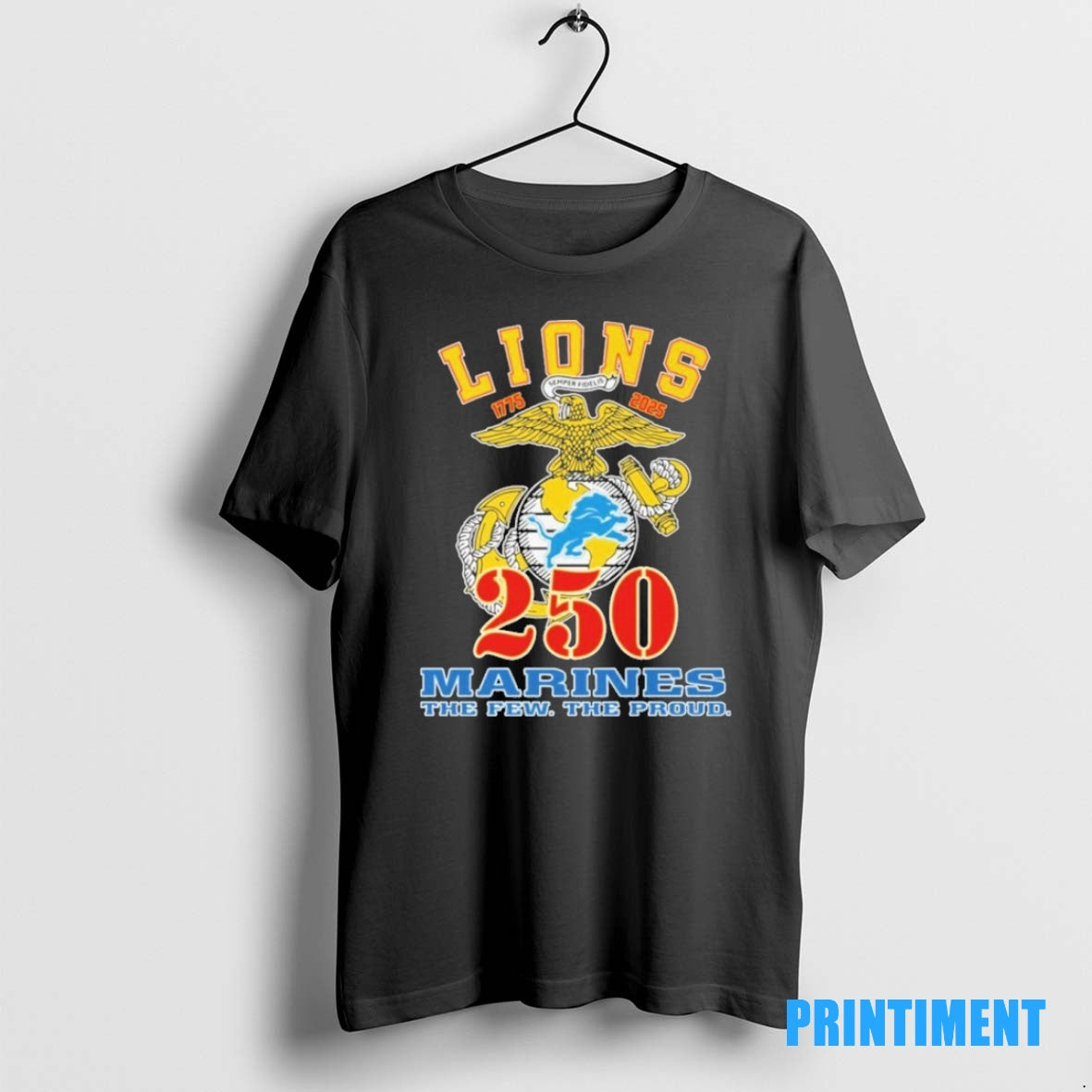 Official Lions 250 Marines The Few The Proud Tee Sweater