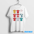 Official Liverpool Fc Jersey Three Stripes Hall Of Fame Tee Sweater